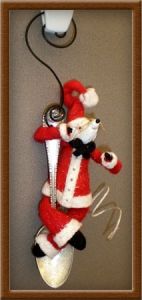 PKG 2270 Teaspoon Mouse Ornament Pattern